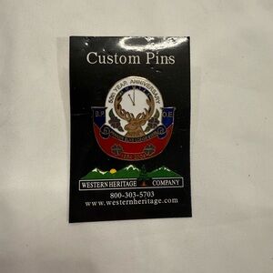 Custom 50th Year Anniversary Pin